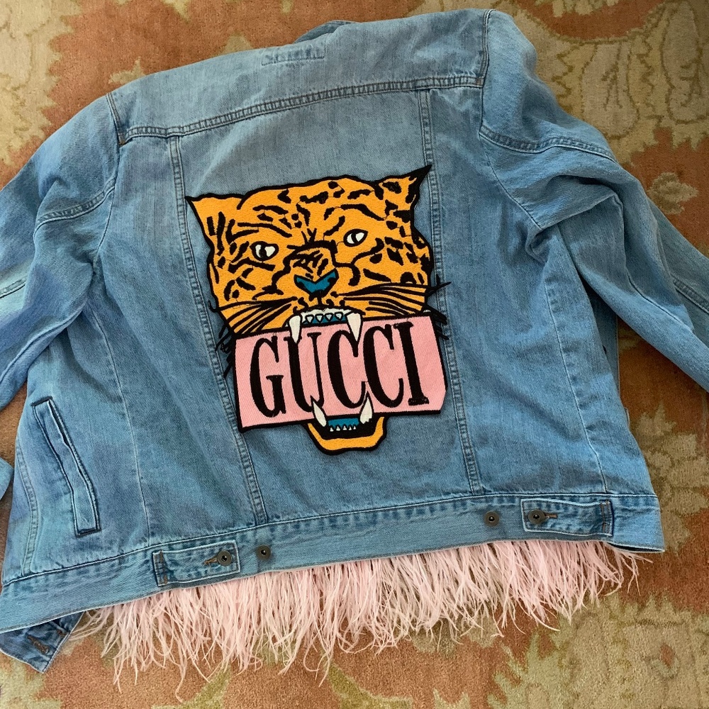 Gucci Denim Custom Jacket